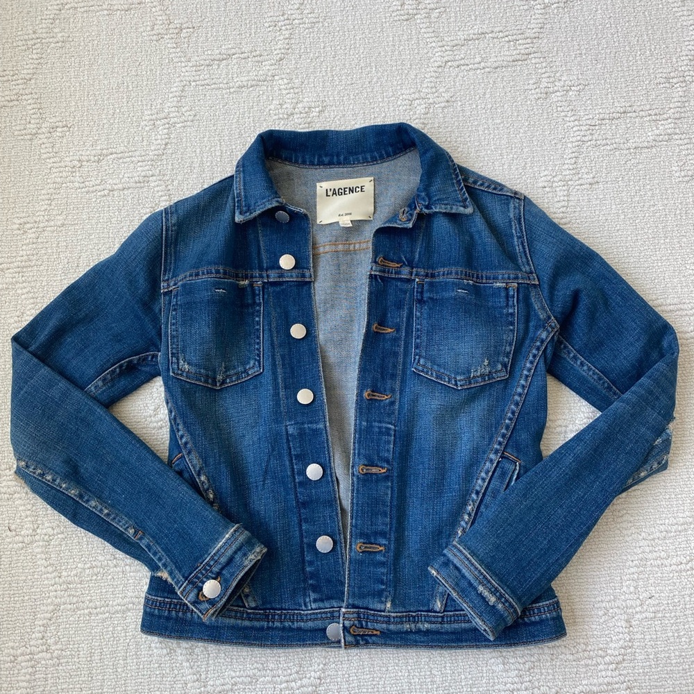 L’agence denim jacket